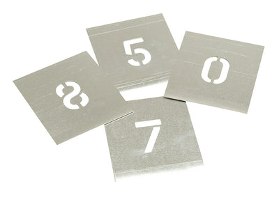 Stencils Set of Zinc Stencils - Figures 1in – – Now available at MTN Shop UK.