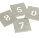 Stencils Set of Zinc Stencils - Figures 2in