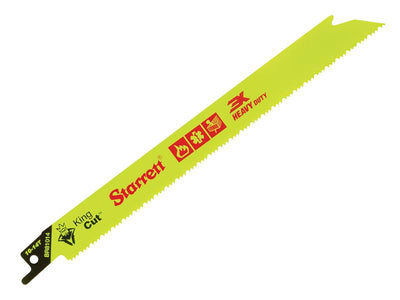 Starrett BR81014-5 Bi-Metal King Cut™ Demolition Blade 203mm 10-14 TPI (Pack 5) – – Now available at MTN Shop UK.
