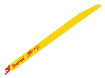 Starrett BT121014-5 Bi-Metal Reciprocating Blade, Tapered 300mm 10-14 TPI (Pack 5) – – Now available at MTN Shop UK.