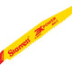 Starrett BT6610-5 Bi-Metal Reciprocating Blade, Tapered 152mm 6-10 TPI (Pack 5)
