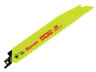 Starrett BTR8610-5 Bi-Metal King Cut™ Demolition Blade 203mm 6-10 TPI (Pack 5) – – Now available at MTN Shop UK.