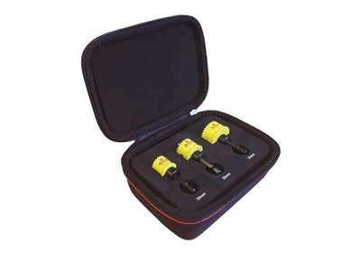 Starrett Cordless Smooth Cut Bi-Metal Holesaw Kit, 3 Piece – – Now available at MTN Shop UK.
