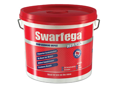 Swarfega® Red Box® Heavy-Duty Trade Hand Wipes (150) – – Now available at MTN Shop UK.