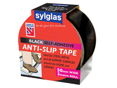 Sylglas Anti-Slip Tape 50mm x 3m Black – – Now available at MTN Shop UK.