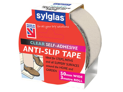 Sylglas Anti-Slip Tape 50mm x 3m Clear – – Now available at MTN Shop UK.