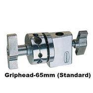 Doughty Griphead – British manufactured lighting support. The Griphead features an offset receiver. The conical clamping system enables items of irregular shape to be clamped securely. Both sizes are available in polished or black finishes. – Now available at MTN Shop UK.