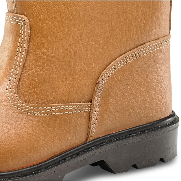 Click Rigger Boots – These Fur Lined Rigger Boots with the padded ankle feature an easy slip-on design. Its TPU heel which is very sturdy, abrasion-resistant and flexible offers excellent slip resistance & safety. – Now available at MTN Shop UK. - imagen 5
