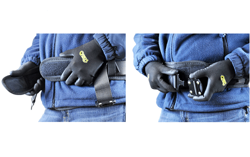 Stronghold padded tool belt – The Stronghold Comfort Fit Padded Tool Belt is ergonomically designed for comfort and easy adjustment. It features a ballistic nylon outer shell and a quick-release adjustable buckle. – Now available at MTN Shop UK. - imagen 2
