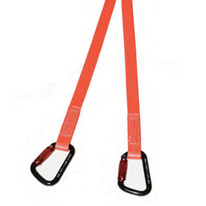 Twin Leg Fall Restraint Lanyard - 25mmWebbing (2m Max)