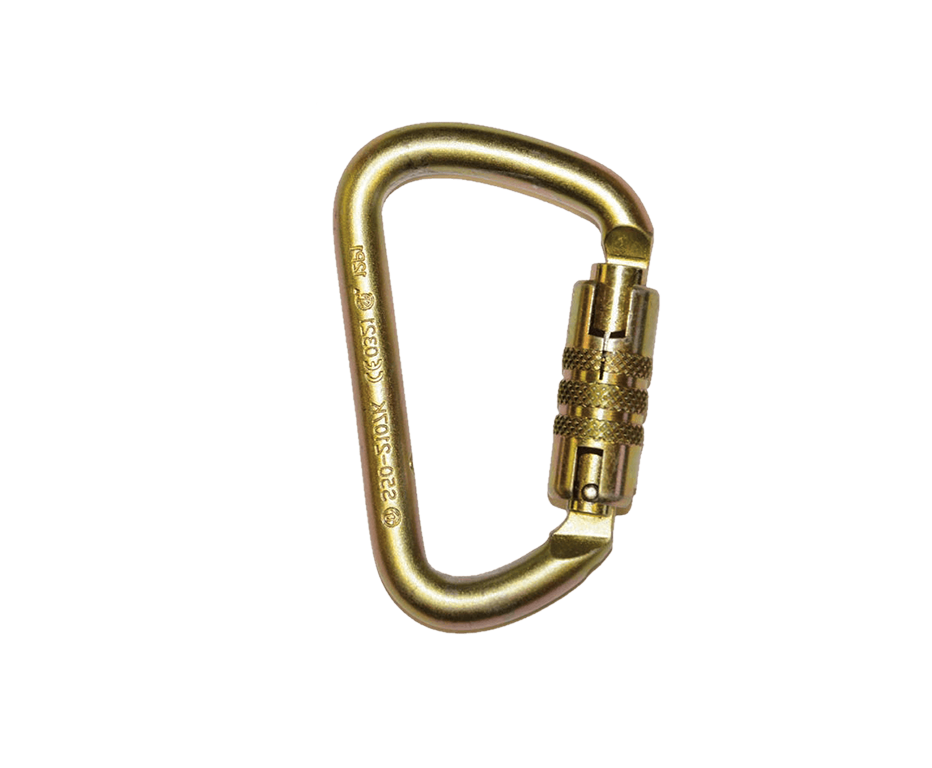 Checkmate 11mm Steel Triple Lock Karabiner