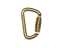 Guardian 11mm Steel Triple Lock Karabiner