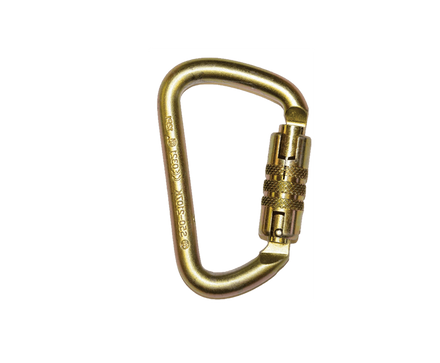 Guardian 11mm Steel Triple Lock Karabiner
