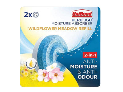 UniBond Aero 360 Moisture Absorber Wildflower Meadow Refill (Pack 2) – – Now available at MTN Shop UK.