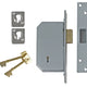 UNION  3G110 C Series 5 Detainer Deadlock 73mm Satin Brass