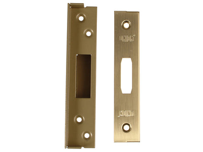 UNION StrongBOLT 2100 Mortice Deadlock Rebate Kit 13mm Polished Brass Box – – Now available at MTN Shop UK.