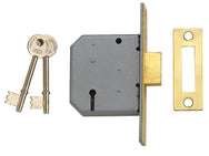 UNION 2177 3 Lever Mortice Deadlock Satin Chrome 77.5mm 3in Visi – – Now available at MTN Shop UK.