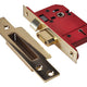 UNION  StrongBOLT 2200S BS 5 Lever Mortice Sashlock Satin Brass 68mm Box