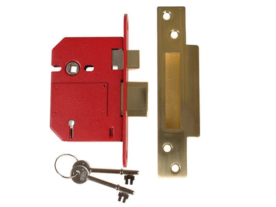 UNION StrongBOLT 2200S BS 5 Lever Mortice Sashlock Satin Brass 81mm Box – – Now available at MTN Shop UK.