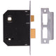 UNION  2294 Mortice Bathroom Lock Chrome Finish 63mm 2.5in Visi