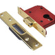 UNION  StrongBOLT 21EU EUS-PB-3.0 Euro Deadlock Plated Brass 81mm 3in