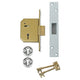 UNION  3G115 C Series 5 Lever Deadlock 67mm 2.5in Satin Brass
