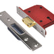 UNION  StrongBOLT 2103S 3 Lever Mortice Deadlock Stainless Steel 81mm 3in Visi
