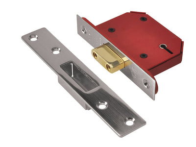 UNION StrongBOLT 2105S Stainless Steel 5 Lever Mortice Deadlock Visi 68mm 2.5in – – Now available at MTN Shop UK.
