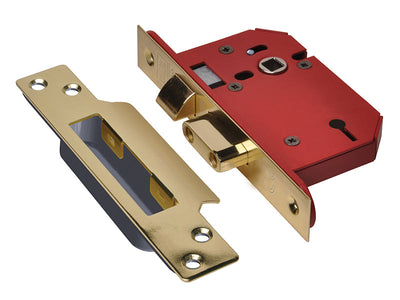 UNION StrongBOLT 2203S 3 Lever Mortice Sashlock Polished Brass 68mm 2.5in Visi – – Now available at MTN Shop UK.