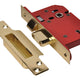 UNION  StrongBOLT 2205S 5 Lever Mortice Sashlock Polished Brass 68mm 2.5in Visi