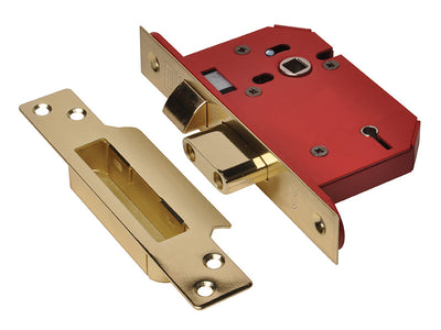 UNION StrongBOLT 2205S 5 Lever Mortice Sashlock Polished Brass 81mm 3in Visi – – Now available at MTN Shop UK.