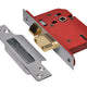 UNION  StrongBOLT 2205S 5 Lever Mortice Sashlock Stainless Steel 68mm 2.5in Visi