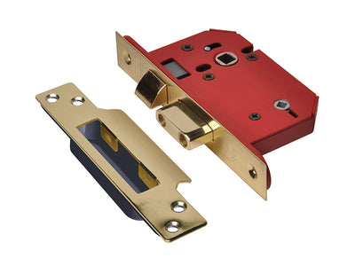 UNION StrongBOLT 22WCS Mortice Bathroom Lock Polished Brass 81mm 3in Visi – – Now available at MTN Shop UK.