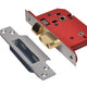 UNION  StrongBOLT 22WCS Mortice Bathroom Lock Stainless Steel 68mm 2.5in Visi