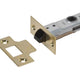 UNION  Y2600 Tubular Latch Essentials Polished Brass 65mm 2.5in Visi