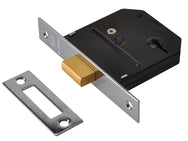 UNION ES-DL Essentials 3 Lever Mortice Deadlock Chrome 79mm 3in Visi – – Now available at MTN Shop UK.