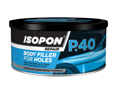 U-POL P.40 Body Filler for Holes Tin 600ml – – Now available at MTN Shop UK.