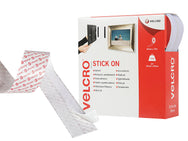 VELCRO® Brand VELCRO® Brand Stick On Tape 20mm x 10m White – – Now available at MTN Shop UK.