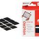VELCRO® Brand  VELCRO® Brand Stick On Squares 25mm Black (Pack 24)