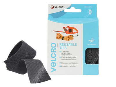 VELCRO® Brand VELCRO® Brand ONE-WRAP® Reusable Ties 30mm x 5m Black – – Now available at MTN Shop UK.