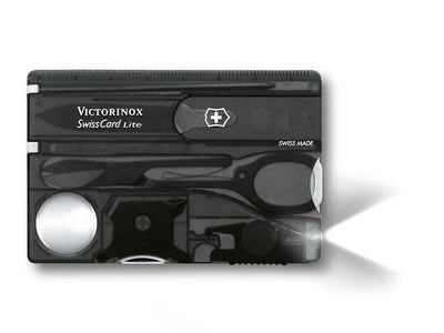 Victorinox SwissCard Lite Translucent Black Blister Pack – – Now available at MTN Shop UK.