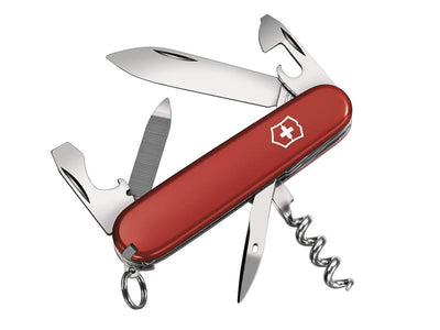 Victorinox Sportsman Swiss Army Knife Red Blister Pack – – Now available at MTN Shop UK.