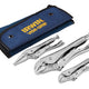 IRWIN Vise-Grip  TVG73 Locking Pliers Set, 3 Piece