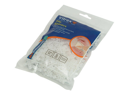 Vitrex Floor Tile Spacers 4mm (Pack 250) – – Now available at MTN Shop UK.