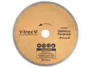 Vitrex Standard Diamond Blade 180mm – – Now available at MTN Shop UK.