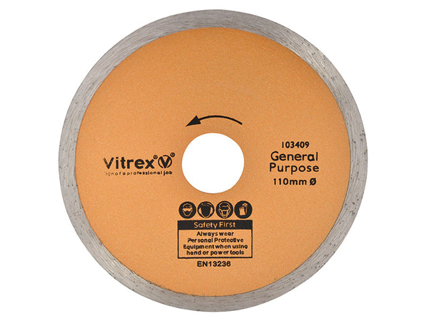 Vitrex Standard Diamond Blade 110mm – – Now available at MTN Shop UK.