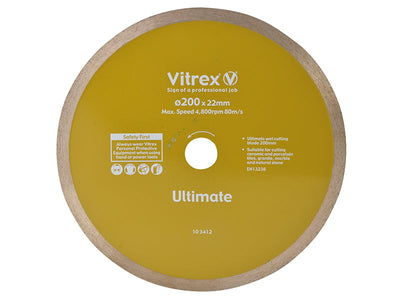Vitrex Ultimate Diamond Blade 200mm – – Now available at MTN Shop UK.
