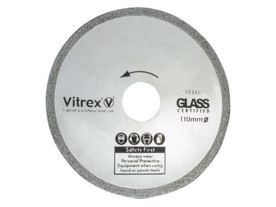 Vitrex Glass Diamond Blade 110mm – – Now available at MTN Shop UK.