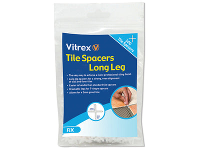 Vitrex Long Leg Spacer 3mm (Pack 500) – – Now available at MTN Shop UK.