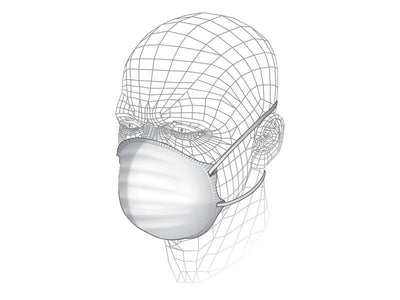 Vitrex Fold Flat Cup Respirator (3 Pack) – – Now available at MTN Shop UK.
